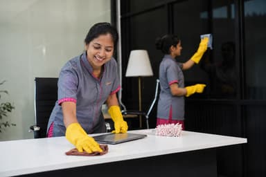 Trained Whitehand housekeeping staff